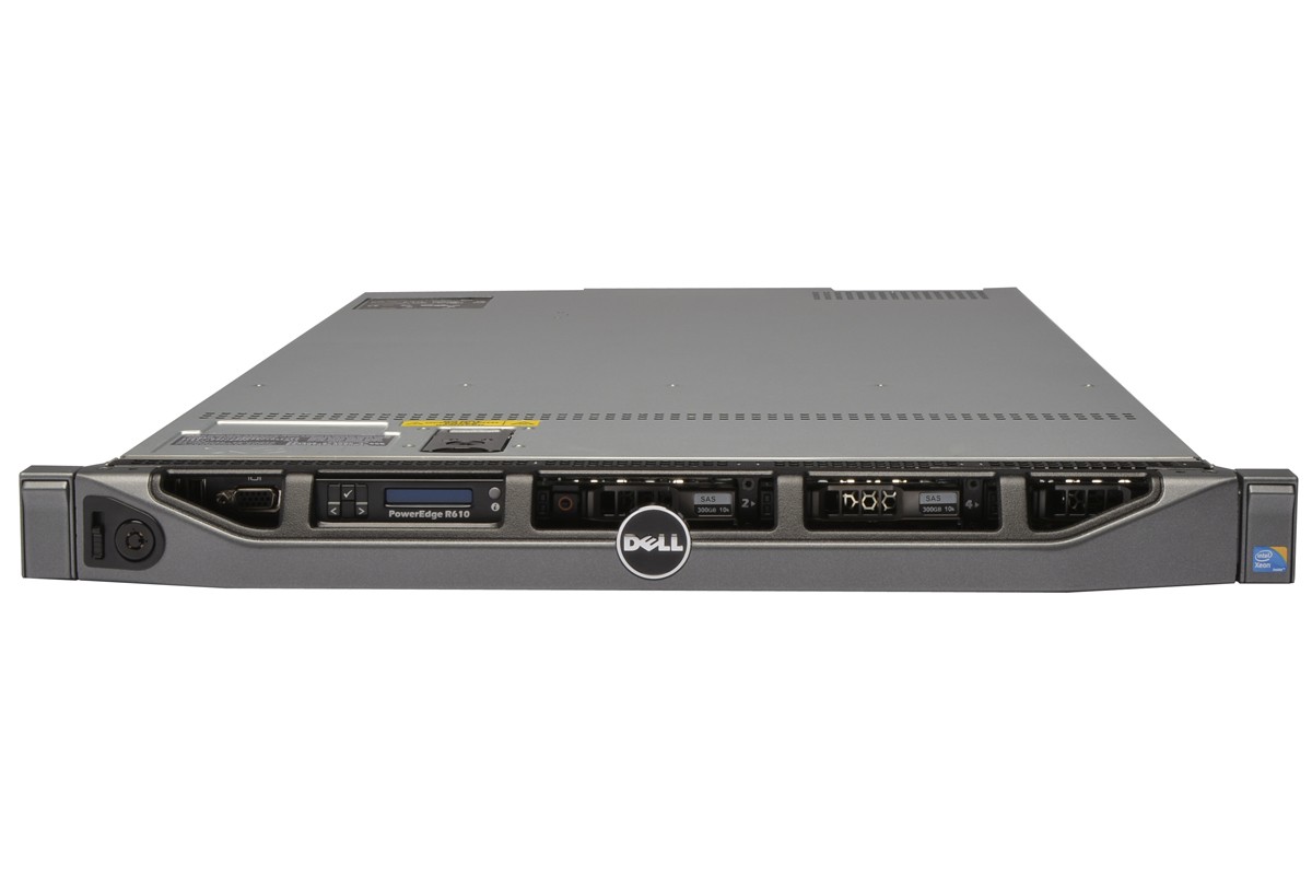 SERVER DELL POWEREDGE R610 XEON 6-CORES L5639 (12M Cache, 2.13 GHz)